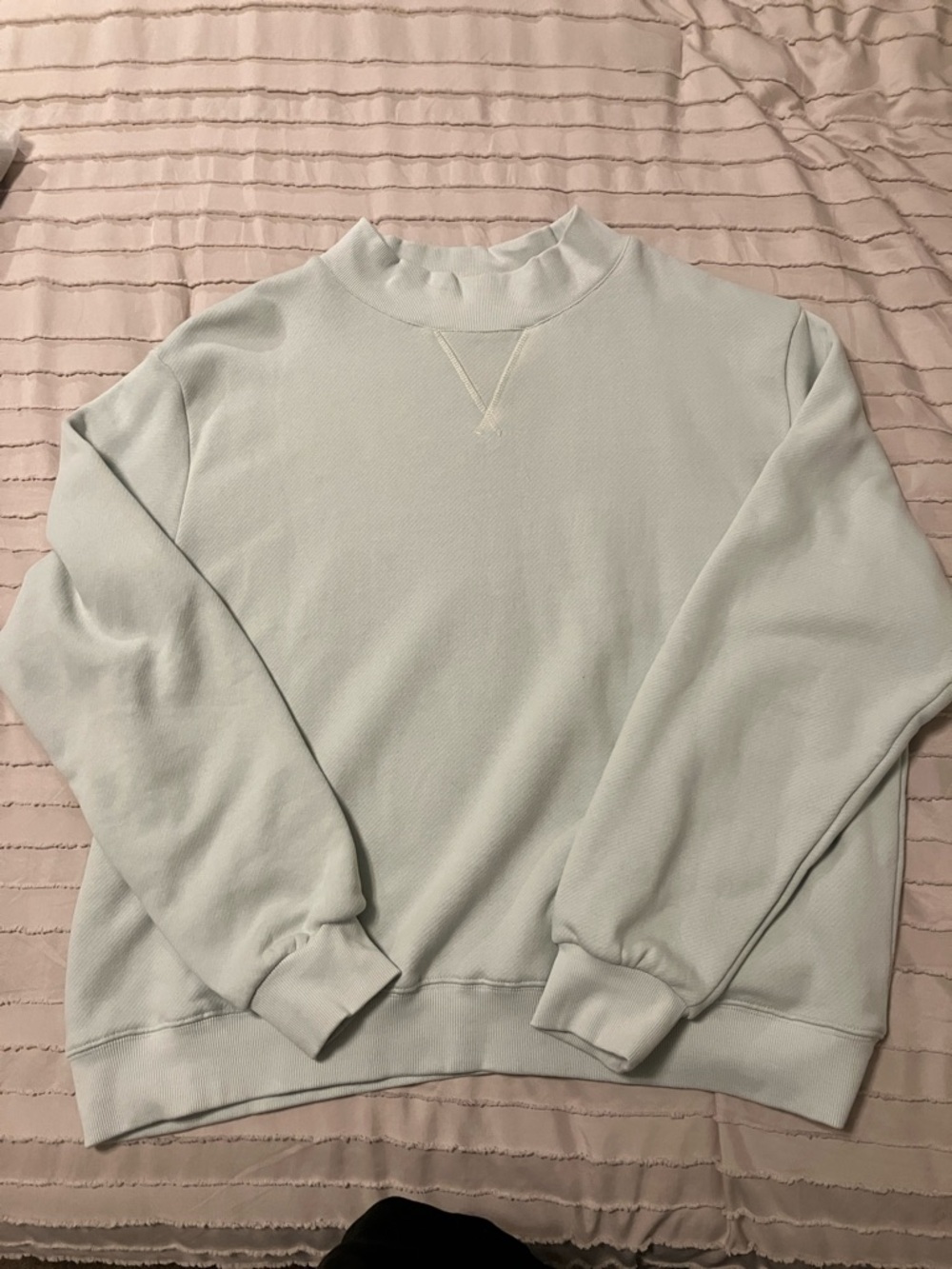 PARKE L/XL Classic Mock Neck - Something Blue (Heritage)